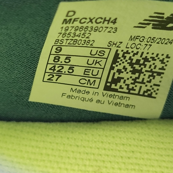 New Balance Sneakers Mens 9 D FuelCell Rebel V4 MFCXLK4 Blue Running Gym Shoes - Picture 11 of 11